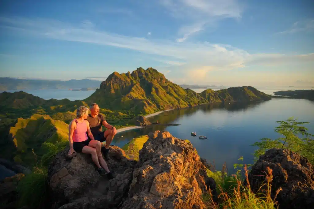 sunrise padar island