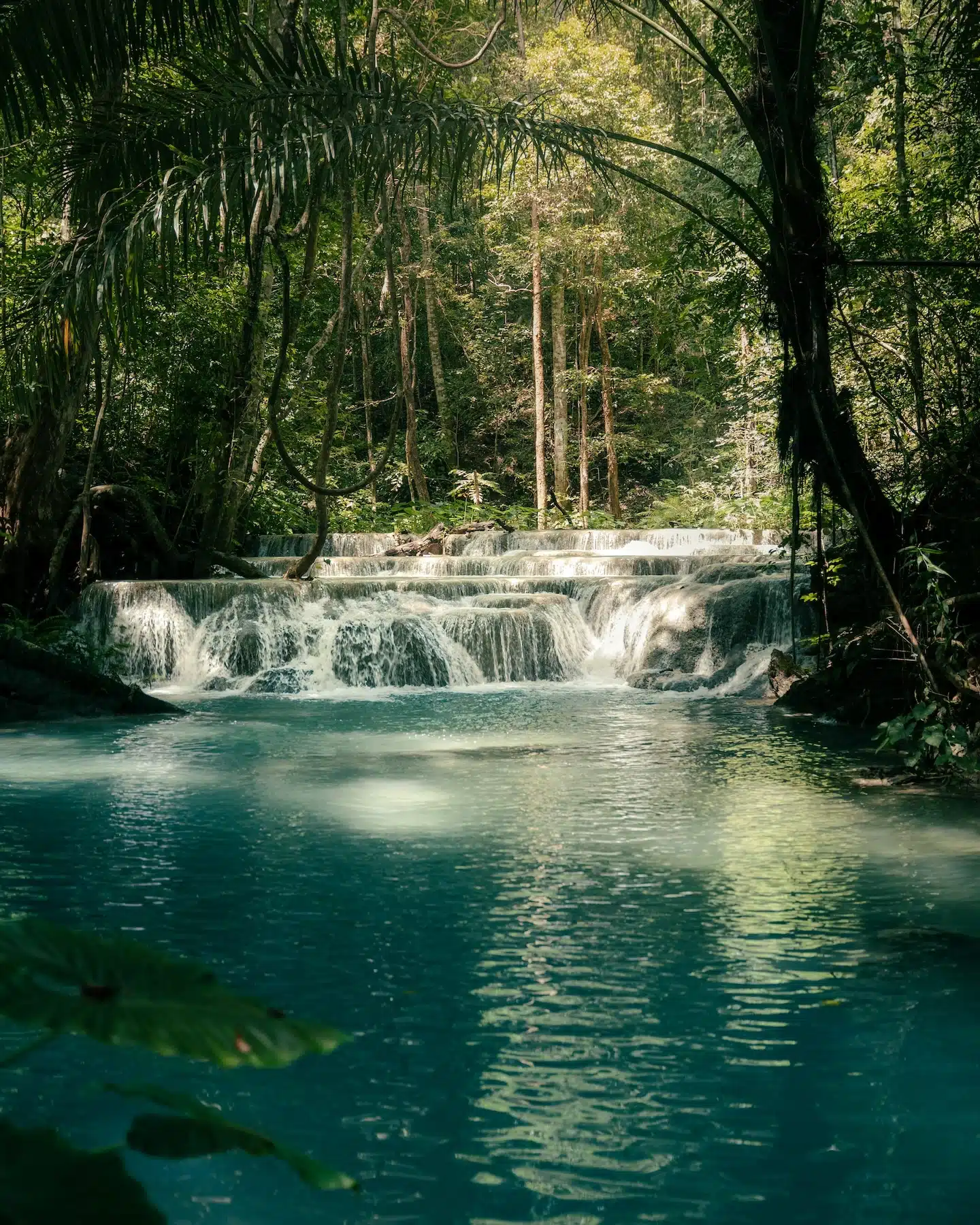 Mata Jitu waterfall in Moyo Island, Sumbawa