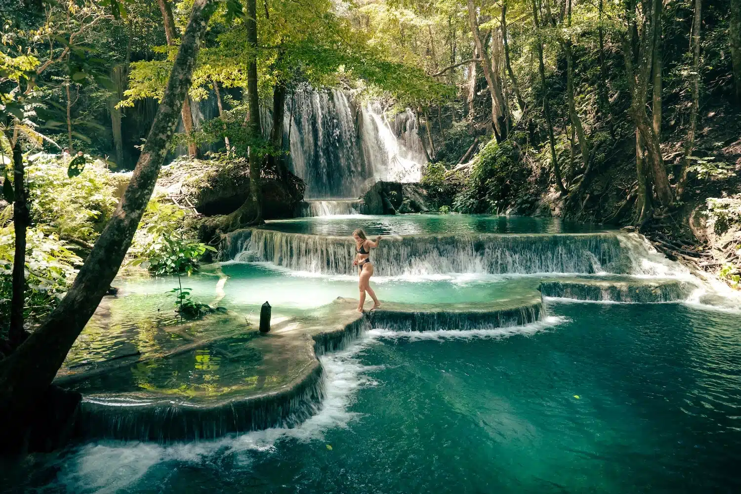 Mata Jitu waterfall on Moyo Island, Sumbawa